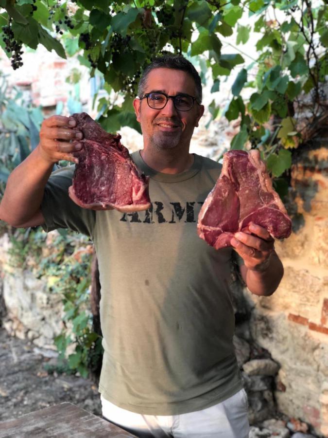 Agriturismo Torrenieri Da Alessandro Pienza Exteriör bild