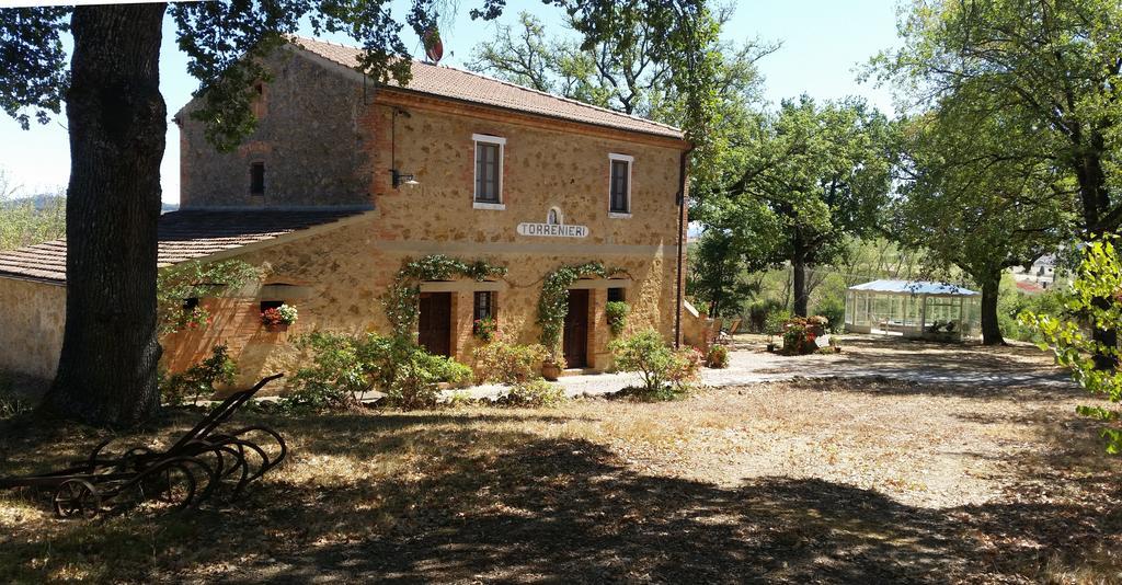 Agriturismo Torrenieri Da Alessandro Pienza Exteriör bild